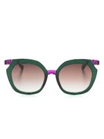 Face À Face lunettes de soleil oversize Ninna 2 - Vert