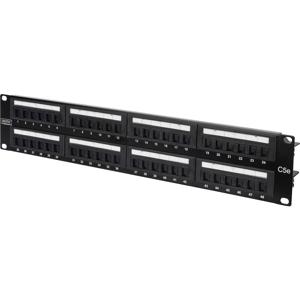 Digitus DN-91548U 48 poorten Netwerkpatchpaneel 483 mm (19) CAT 5e 2 HE Niet ingericht