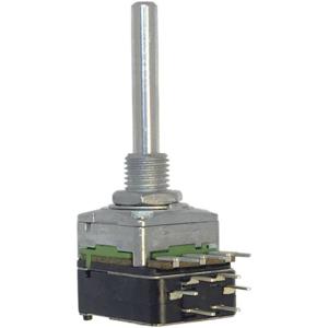 Potentiometer Service RD1601SF-20B4-30R6-B5K 63250-01402-5834/B5K Draaipotmeter 1-slag, Met druk-trekschakelaar Mono 0.2 W 5 kΩ 1 stuk(s)