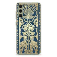 Samsung Galaxy S21FE TPU Case Beige Flowers - thumbnail