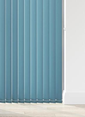Verticale lamellen - Splash blauw