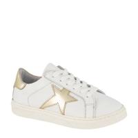 Cupcake Couture leren sneakers wit/goud