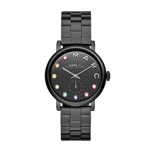 Horlogeband Marc by Marc Jacobs MBM3422 Roestvrij staal (RVS) Zwart 18-20mm variabel