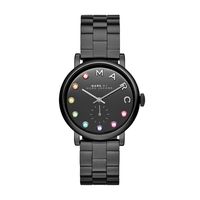 Horlogeband Marc by Marc Jacobs MBM3422 Roestvrij staal (RVS) Zwart 18-20mm variabel - thumbnail