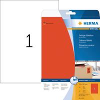 HERMA 4422 printeretiket Rood Zelfklevend printerlabel