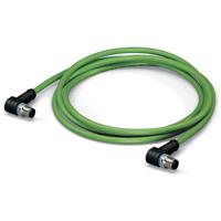 WAGO WAGO GmbH & Co. KG 756-1204/060-050 ETHERNET-/PROFINET-kabel, hoekig Inhoud: 1 stuk(s) - thumbnail