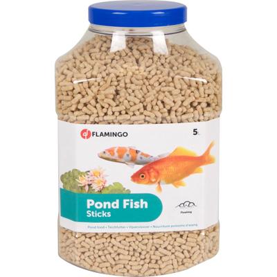 Visvoer Vijvervoer Sticks - 5 L 5 liter Flamingo Visvoer Vijvervoer Sticks - 5 L 5 liter Flamingo
