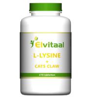 Elvitaal Elvitaal L-lysine Cats Claw (270tb)