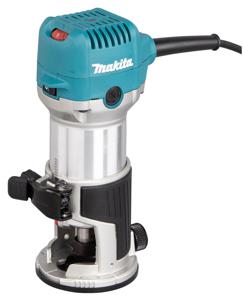 Makita RT0702CX2J frezer & trimmer Zwart, Grijs, Blauwgroen 34000 RPM 710 W