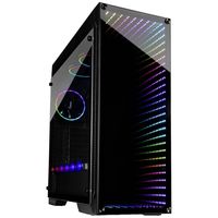 Inter-Tech X-908 Infini2 Tower PC-behuizing Zwart - thumbnail