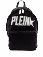 Philipp Plein sac à dos à logo imprimé - Noir - thumbnail