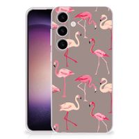 Samsung Galaxy S24 TPU Hoesje Flamingo - thumbnail