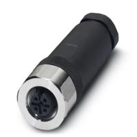 Phoenix Contact 1553268 Sensor/actuator connector, niet geassembleerd M12 Aantal polen: 4 Bus, recht 1 stuk(s)