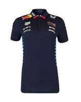 Red Bull Racing F1 Team poloshirt voor dames, Nachthemel, L