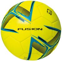 Precision voetbal Fusion 290-340 gr PU geel/blauw