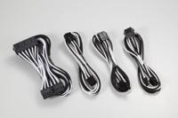 Phanteks Universal Extension Cables Kit Black/White - thumbnail