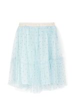 Aigner Kids jupe en tulle à sequins - Bleu