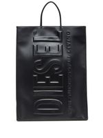 Diesel sac cabas DSL 3D L X à logo embossé - Noir