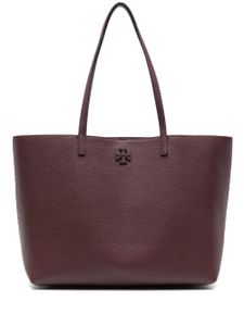 Tory Burch sac cabas McGraw en cuir - Violet