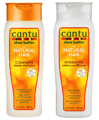 Cantu Shea Butter Cleansing Cream Shampoo 400ml + Hydrating Cream Conditioner 400ml Cantu Shea Butter Cleansing Cream Shampoo 400ml + Hydrating Cream Conditioner 400ml