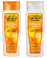 Cantu Shea Butter Cleansing Cream Shampoo 400ml + Hydrating Cream Conditioner 400ml