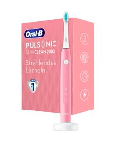 Oral-B Pulsonic Slim Clean 2000 pink 4210201304708 Elektrische tandenborstel Sonisch Pink