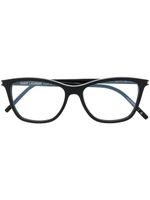 Saint Laurent Eyewear lunettes de vue d'inspiration wayfarer - Noir - thumbnail