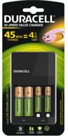Duracell CEF14 Batterijlader NiMH AAA (potlood), AA (penlite)