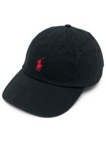 Polo Ralph Lauren casquette à logo brodé - Noir - thumbnail