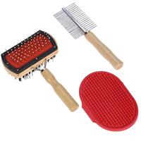 Honden Borstelset 3-delig