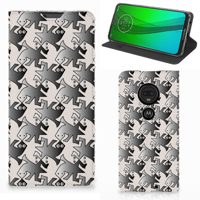 Motorola Moto G7 | G7 Plus Hoesje maken Salamander Grey