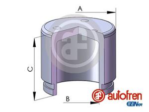 Zuiger, remklauw AUTOFREN SEINSA, Diameter (mm)43mm, u.a. für Toyota, VW