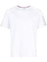 Thom Browne t-shirt à 4 bandes signature - Blanc - thumbnail