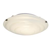 Brilliant Tijdloze plafondlamp Melania Ø 25cm structuur wit G98841/71