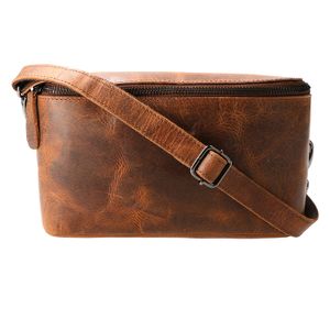 Leather Design Heuptas/Schoudertas Hunter Bruin