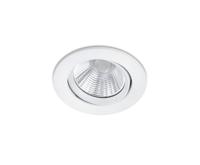 Trio Led inbouwspot Pamir Round 5,5w - 3000K - 8,5cm wit 650510131 - thumbnail