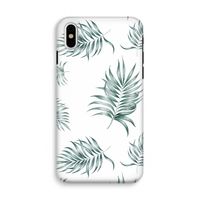 Simple leaves: iPhone XS Tough Case