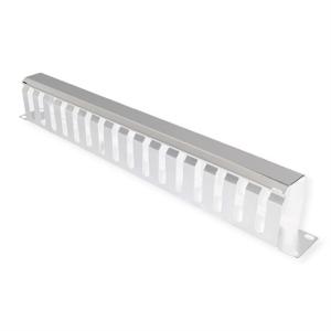 Value 26.99.0302 19 inch Frontplaat voor patchkast 1 HE Grijs