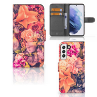 Samsung Galaxy S22 Hoesje Bosje Bloemen - thumbnail