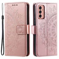 Samsung Galaxy A14 Mandala Series Wallet Case - Rose Gold - thumbnail