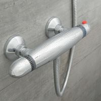 Schutte SUPRA thermostatische mengkraan douche, chroom