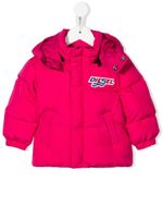 Diesel Kids doudoune à patch logo - Rose