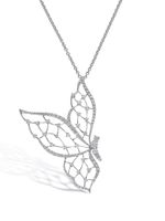 LEO PIZZO collier Light Wings en or blanc 18ct orné de diamants - Argent