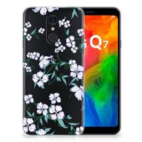 LG Q7 Uniek TPU Case Blossom White - thumbnail