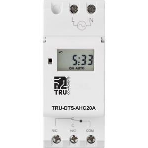 TRU COMPONENTS TC-8576104 Schakelklok voor DIN-rails TRU-DTS-AHC20A 230 V/AC Weekprogramma