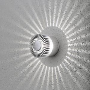 Konstsmide Monza 7900-310 LED-buitenlamp (wand) Energielabel: G (A - G) LED LED vast ingebouwd 3 W Aluminium