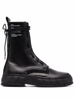 Virón bottines en cuir vegan - Noir