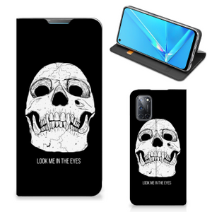 Mobiel BookCase OPPO A52 | A72 Skull Eyes