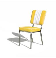 Retro Diner Stoel CO-24 Geel