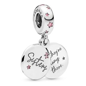 Pandora 798012FPC Hangbedel zilver Forever Sisters